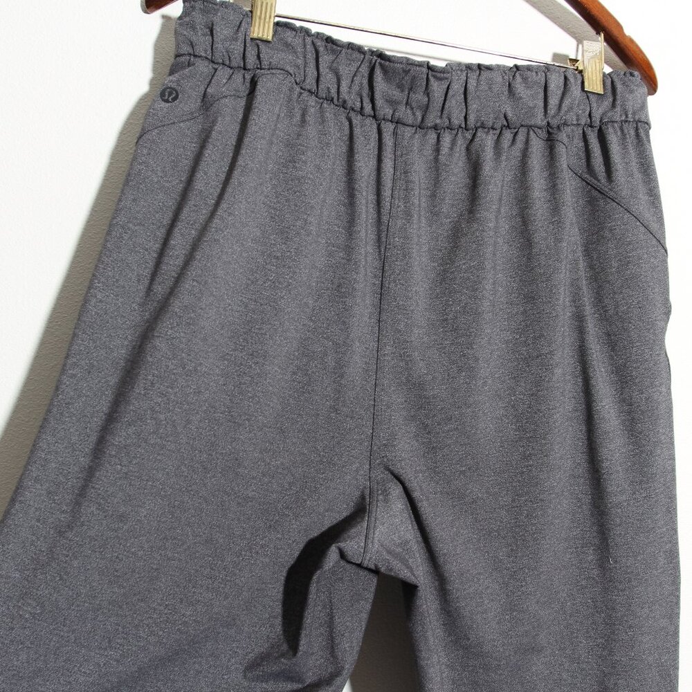 Lululemon Keep Moving 7/8 Pant Heathered Black / Black Gray Full-On Luxtreme 10 - Picture 12 of 16